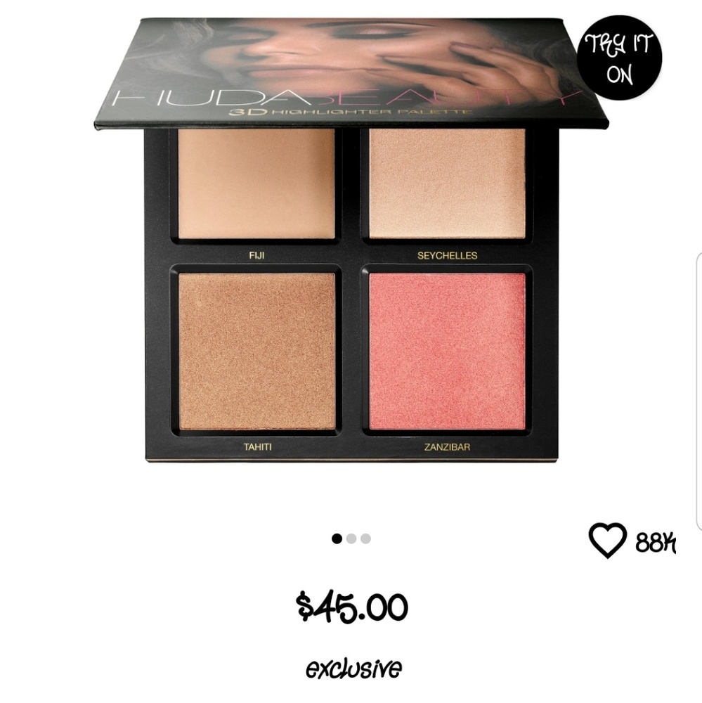 Huda 3D highlight palette